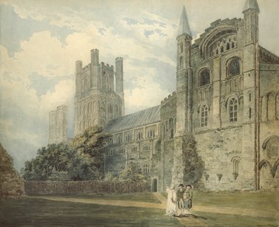 Ely Cathedral, 18th Century by Thomas Girtin